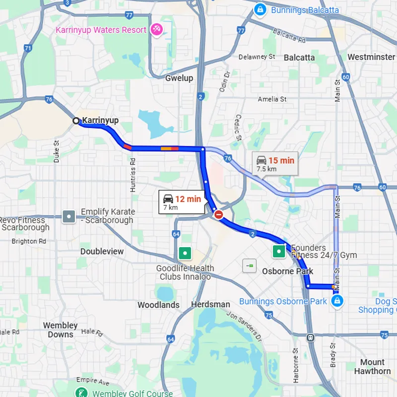 Karrinyup Folks location