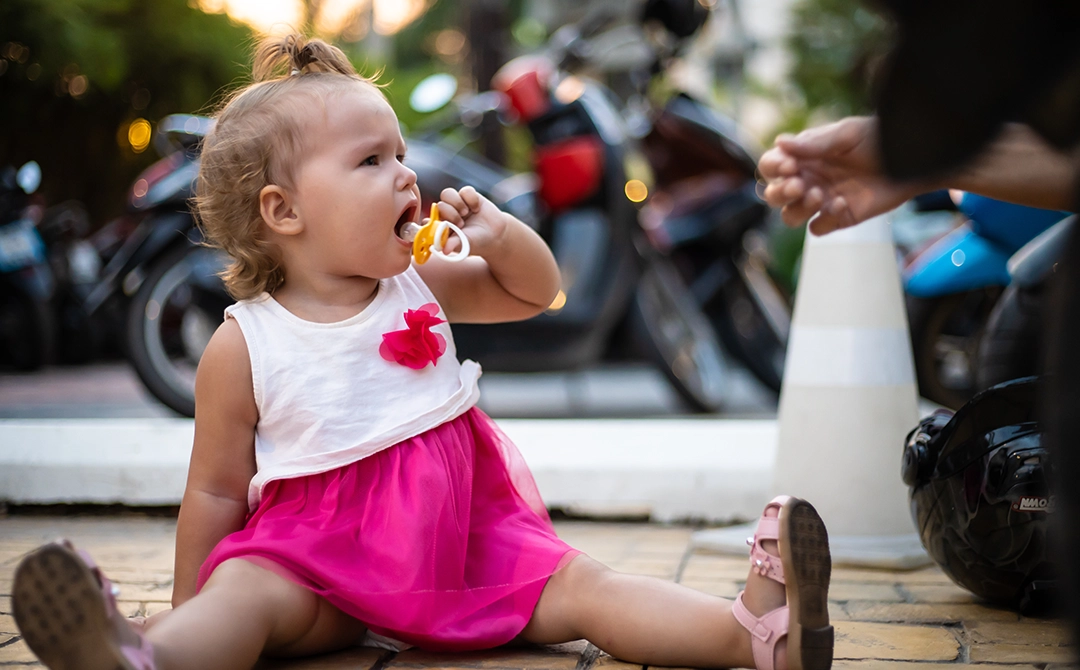How pacifiers influence your child’s smile as they grow