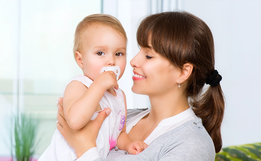 How pacifiers influence your child’s smile as they grow