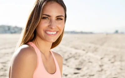 Professional options for closing a front tooth gap